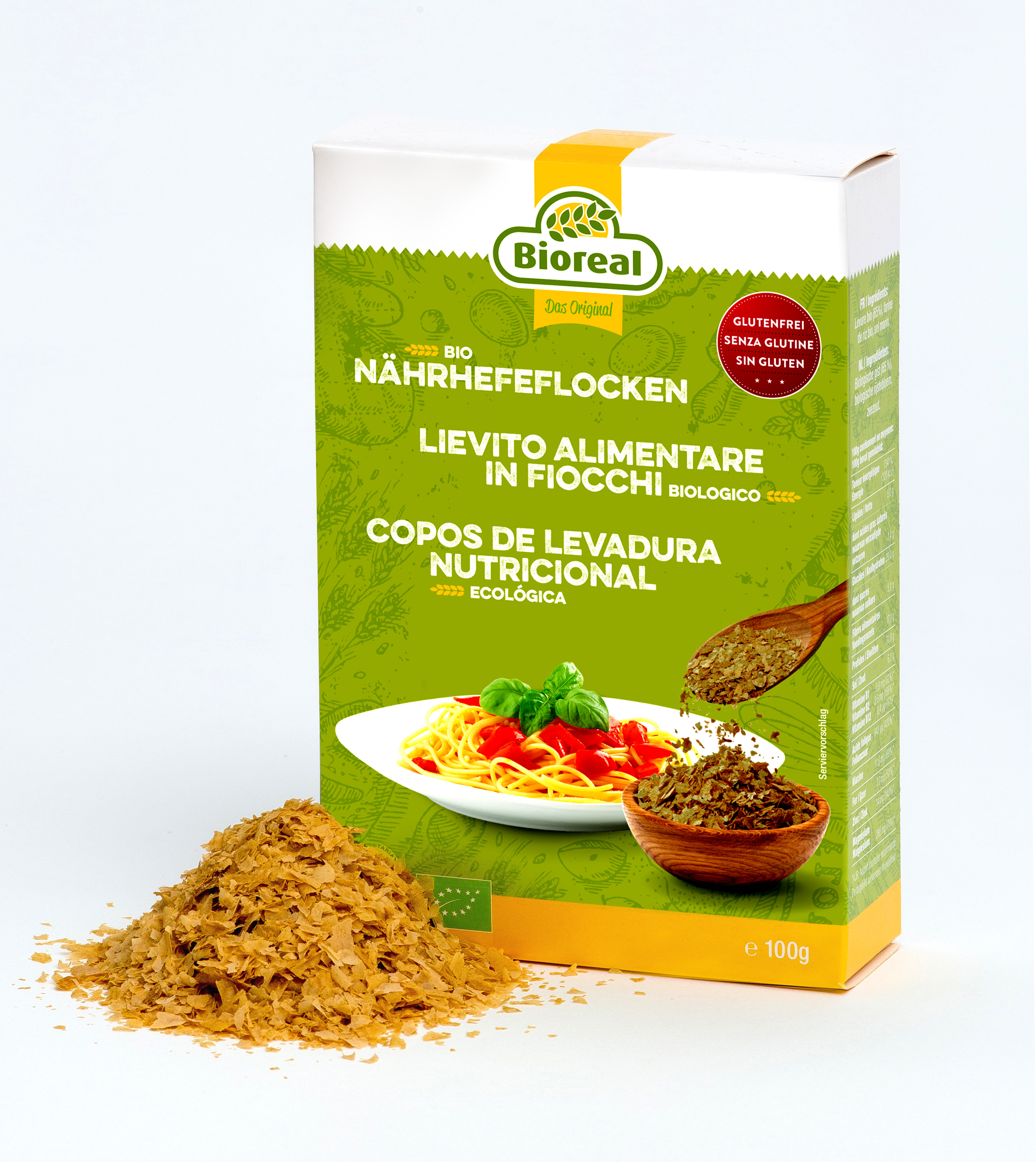 Nährhefeflocken glutenfrei 100g