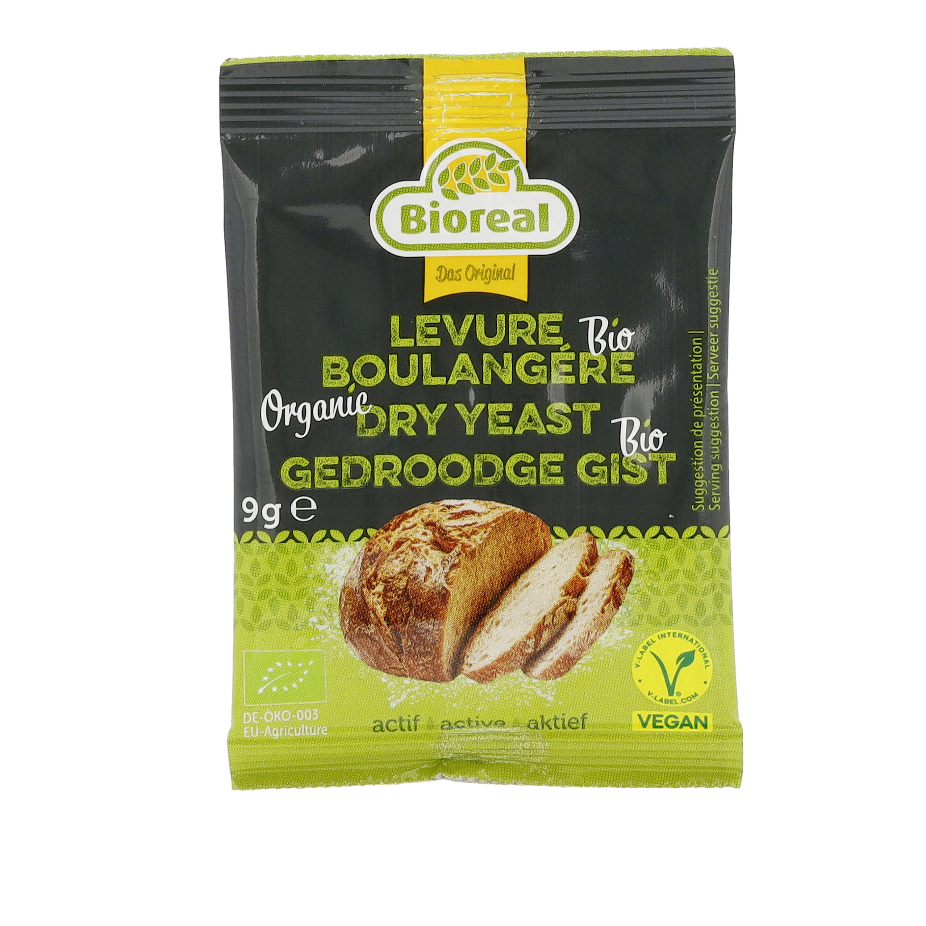 Levure Boulangère Bio 9g